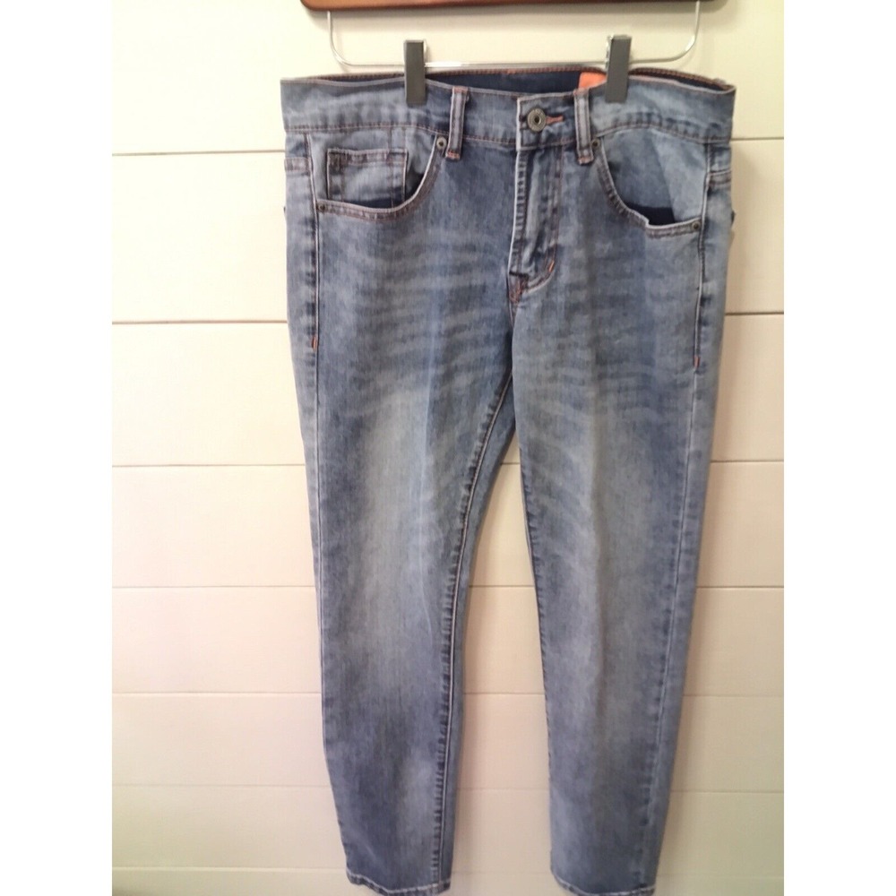 Genes Shop Jeans‎ Womens 28x30 Blue Slim Fit Denim Casual Everyda